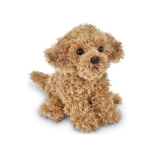 brown poodle stuffed animal