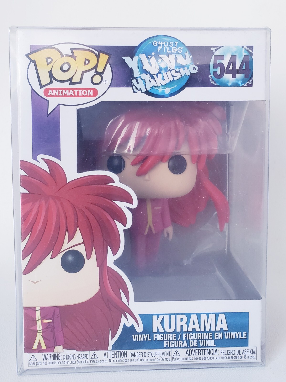 ¡Nuevo Kurama #544 Funko Pop! Figura De Vinilo Yu Yu Hakusho Animación Con Protector