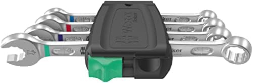 Wera 6003 Joker 4 Imperial Set 1: Chiavi Combinate Professionali in Pollici