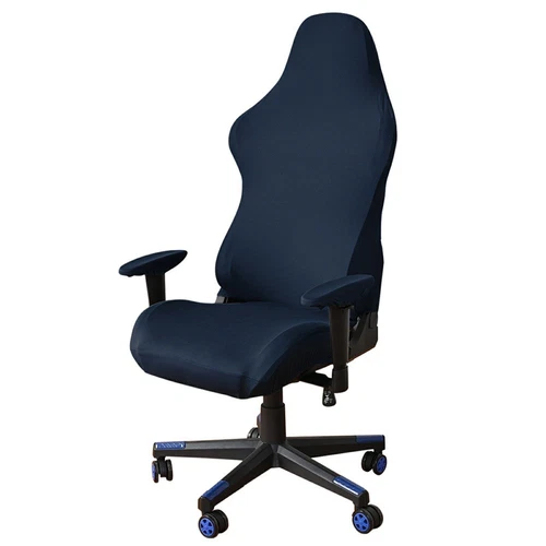 Funda de asiento para sillón de computadora Cubierta de silla para juegos de oficina Sillas de computadora Funda antideslizante - Imagen 30 de 47