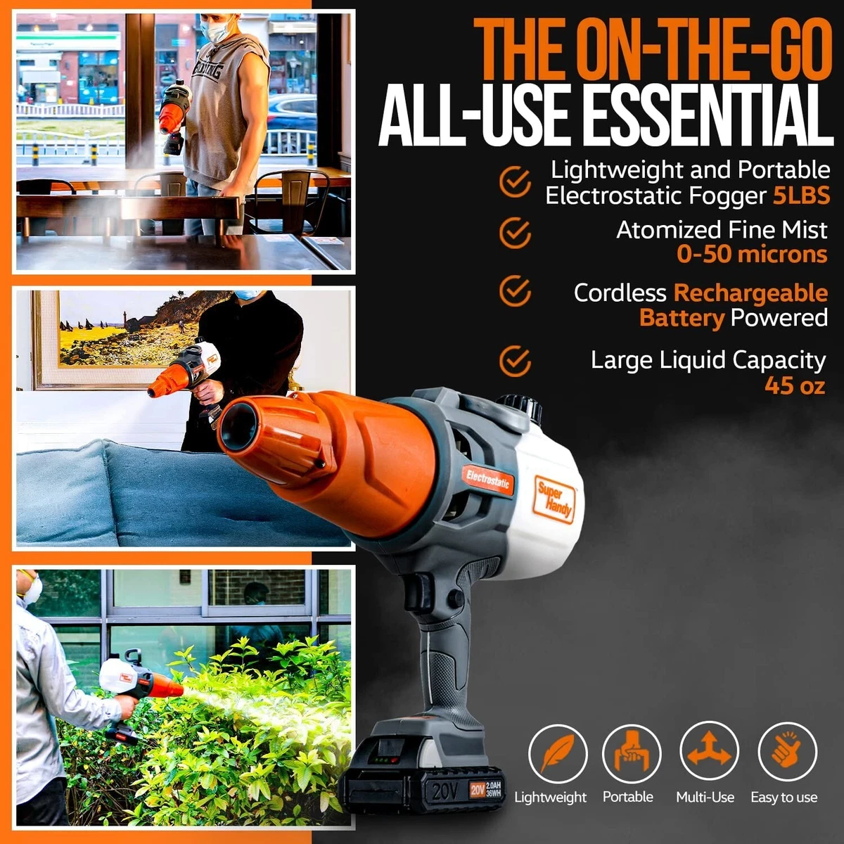 Dewalt outlet electrostatic sprayer
