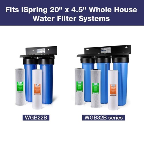 (PACK OF 2) 5 Microns Sediment Water Filter FP25B Replacement Cartridge 20"x4.5" - Picture 4 of 6