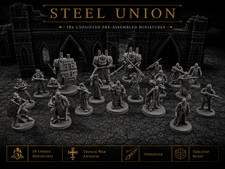Trench Crusade - Steel Union Big Set (x18 Unp...