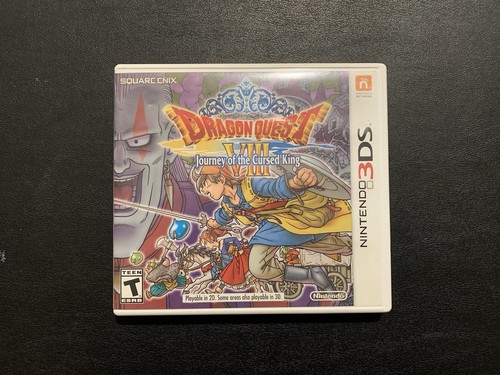 Dragon Quest VIII Reise des verwunschenen Königs Nintendo 3ds nur Hülle und Handbuch