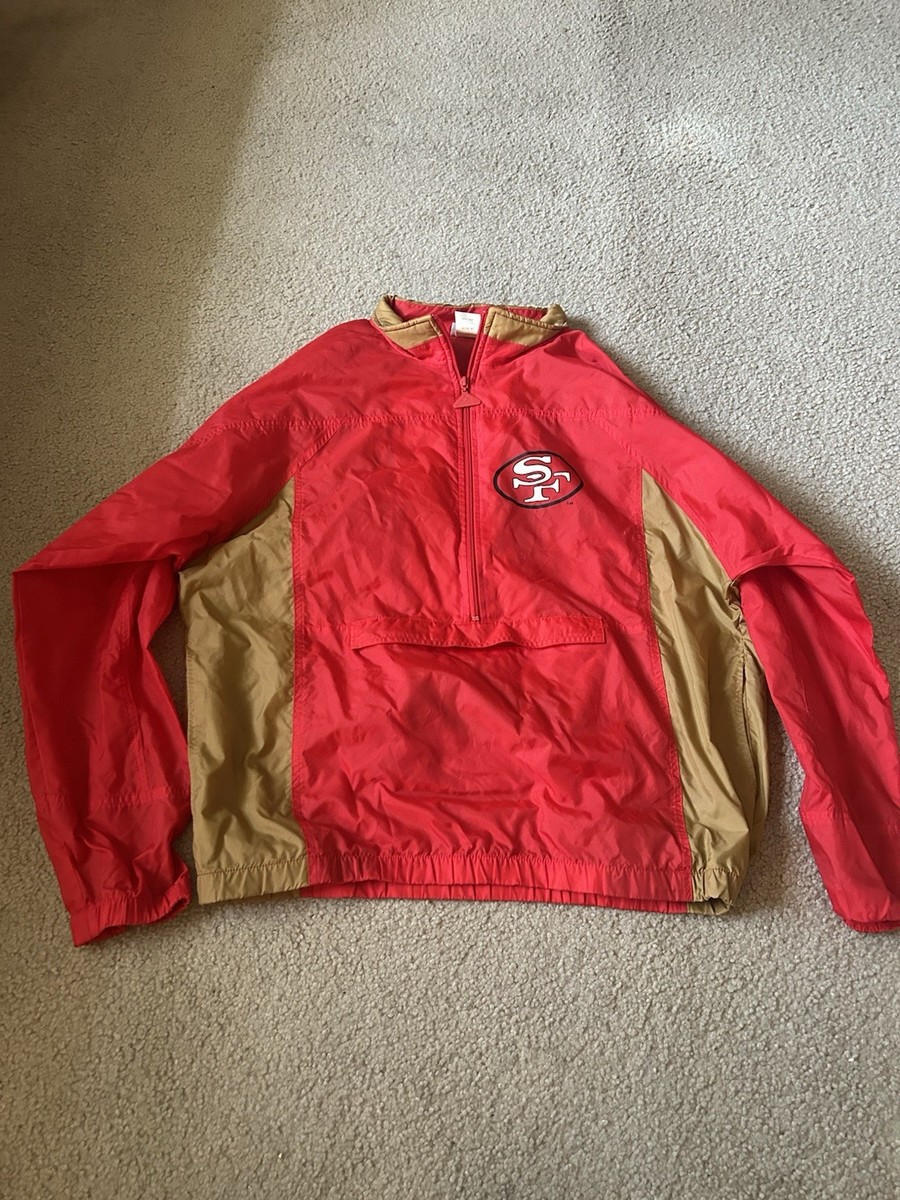 Vintage San Francisco 49ers 90s Apex One Windbreaker NFL Jacket