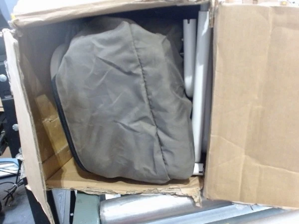 Nueva cuna Baby Delight Lunaire tamaño completo, cuna de bebé de malla transpirable, moca Foto 3 de 3