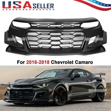 For 2016-2024 Chevy Camaro ZL1 1LE Style Front Bumper Complete Kit w/ Lip
