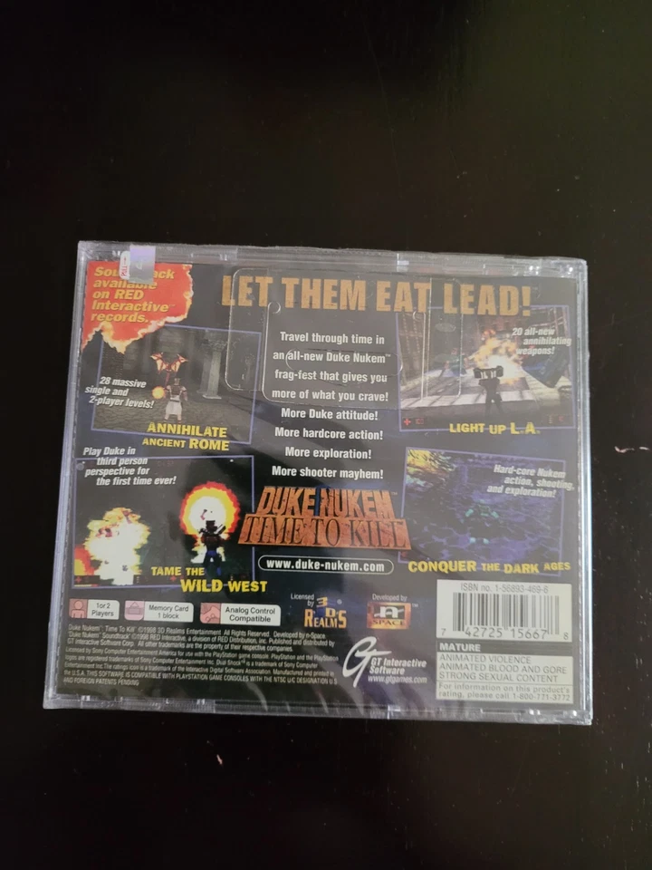 Duke Nukem: Time to Kill (Sony PlayStation 1, 1998) - Image 2 of 3