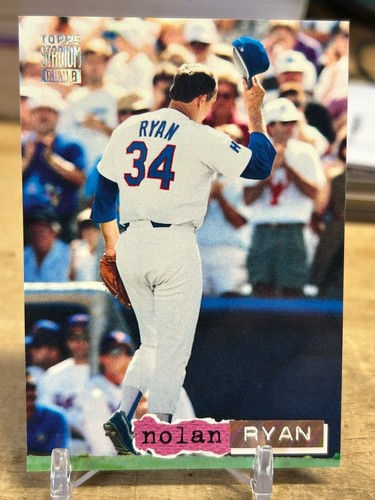 Nolan Ryan [Golden Rainbow] #34 1994 Stadium Club card