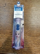 New Oral-B Pro Health JR Battery Toothbrush Elsa Frozen Soft Purple for 3