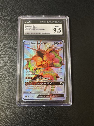 Buzzwole-GX graded CGC 9.5 for sale on eBay