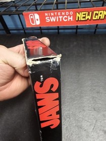 Jaws (Nintendo NES, 1987) Complete In Box!! Check Pics