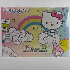 Hello Kitty & Friends Advent Calendar Beauty & Jewelry Surprises 24 Days - New