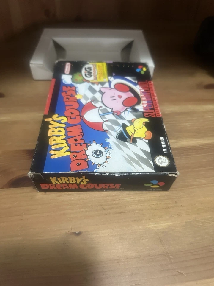 kirby's dream course gioco per piattaforma snes PAL - only BOX - Immagine 3 di 4