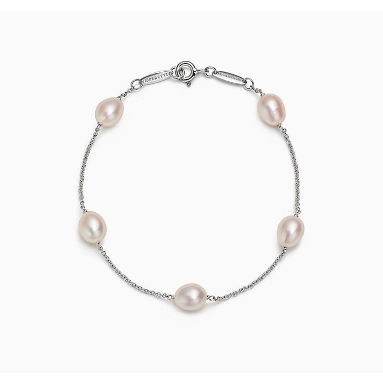 Tiffany Elsa Peretti Pearls by the Yard Sterling Silver Bracelet