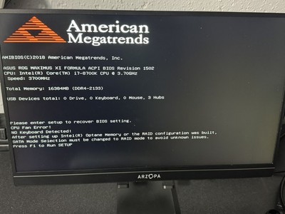 ASUS ROG Maximus XI Formula Z390 Chipset Socket 1151  please read description￼