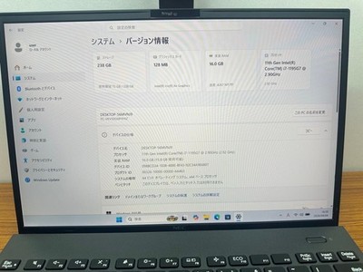 NEC VersaPro 11th Core i7 1195G7 2.90GHz 16GB SSD 256GB 14.0