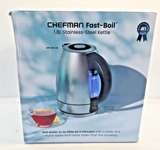 CHEFMAN Fast-Boil 1.8L Stainless-Steel Kettle