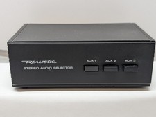 Radio Shack Realistic Stereo Audio Selector Cat No 42-2110