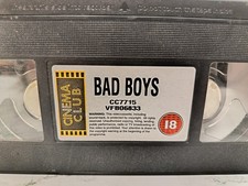 Vintage Bad Boys VHS Video Tape