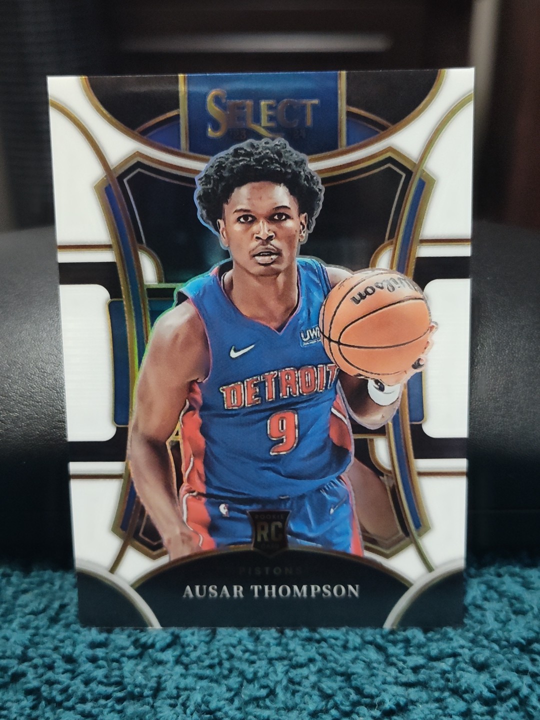 2023-24 Panini Select - Mezzanine Ausar Thompson #316 White Prizm /149 (RC)