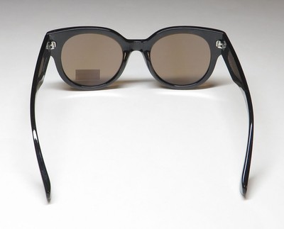 BCBGeneration Chic Black Sunglasses NEW BCBG BCBGENERATION 1033 SUNGLASSES ROUND 0-0-0 BLACK  main image 4