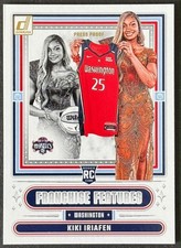KIKI IRIAFEN 2025 Donruss WNBA Franchise Features Press Proof #18 Free Shipping