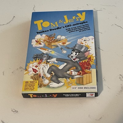 Tom & Jerry Yankee Doodle's Cat-astrophe PC Rare 3.5 DOS IBM