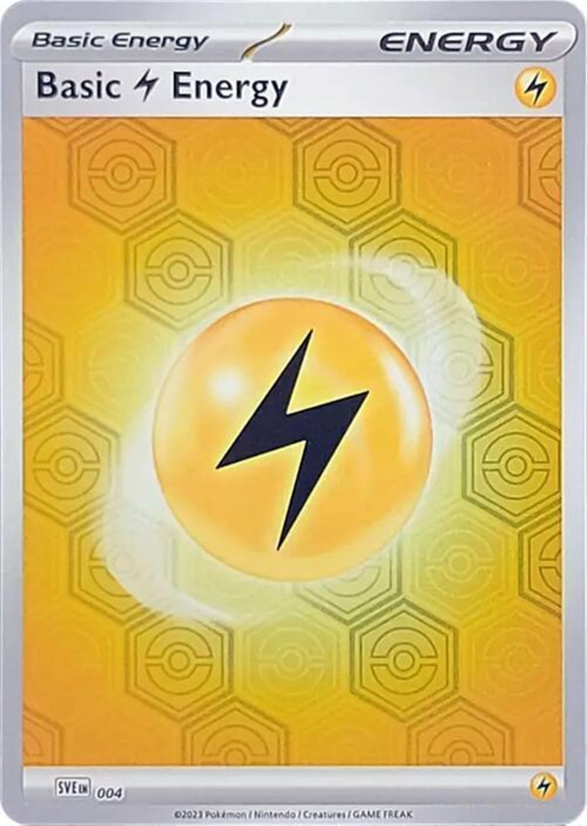 Basic Lightning Energy - 004 - Common - Reverse Holo - Near Mint