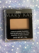 Mary Kay BEIGE 2 Creme to Powder Foundation - DISCONTINUED And Hard To find