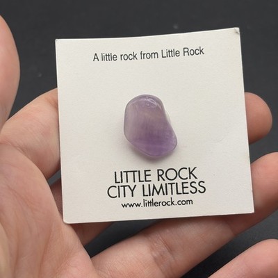 Little Rock Arkansas Little Rock City Limitless Stone Lapel Hat Pin