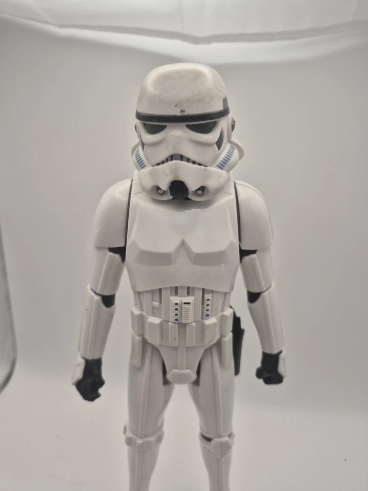 孩之宝星球大战第一秩序冲锋队可动人偶 2015 年无枪 — 第 3/4 张图片