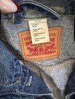 Levi's Women's Blue Button-Front Collared Jacket w/ Pockets Size S/P/CH — photo 3