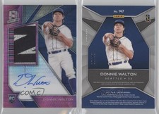 2020 Chronicles Spectra Rookie Jersey Neon Pink Prizm /49 Donnie Walton Auto