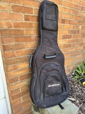 RoadRunner DELUXE Soft Guitar Case 42" x 18" w/ Backpack Straps Burgundy Black
