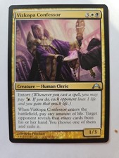 MTG Magic The Gathering Card Vizkopa Confessor Creature Human Cleric Gatecrash