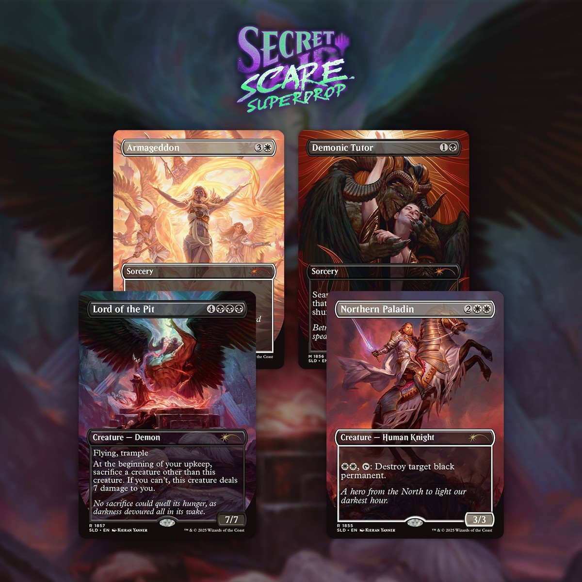 マジック：ザ・ギャザリング Mtg Secret Lair Kieran Yanner Non foil MTG X Secret Lair Artist Series: Kieran Yanner | NON-FOIL Edition