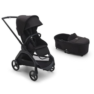 Bugaboo Dragonfly Seat Complete bassinet Stroller + Seat Midnight Black