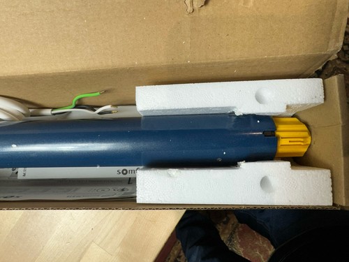 Somfy 510S2 Sonesse RTS 10/32 SJTW 120v Motor 1001807B - Picture 4 of 6