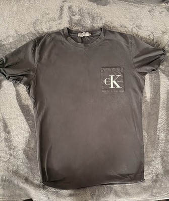 Calvin Klein T-Shirt In Schwarz Gr S