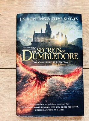 Fantastic Beasts Secrets of Dumbledore Complete Screenplay Hardcover 2022 UK