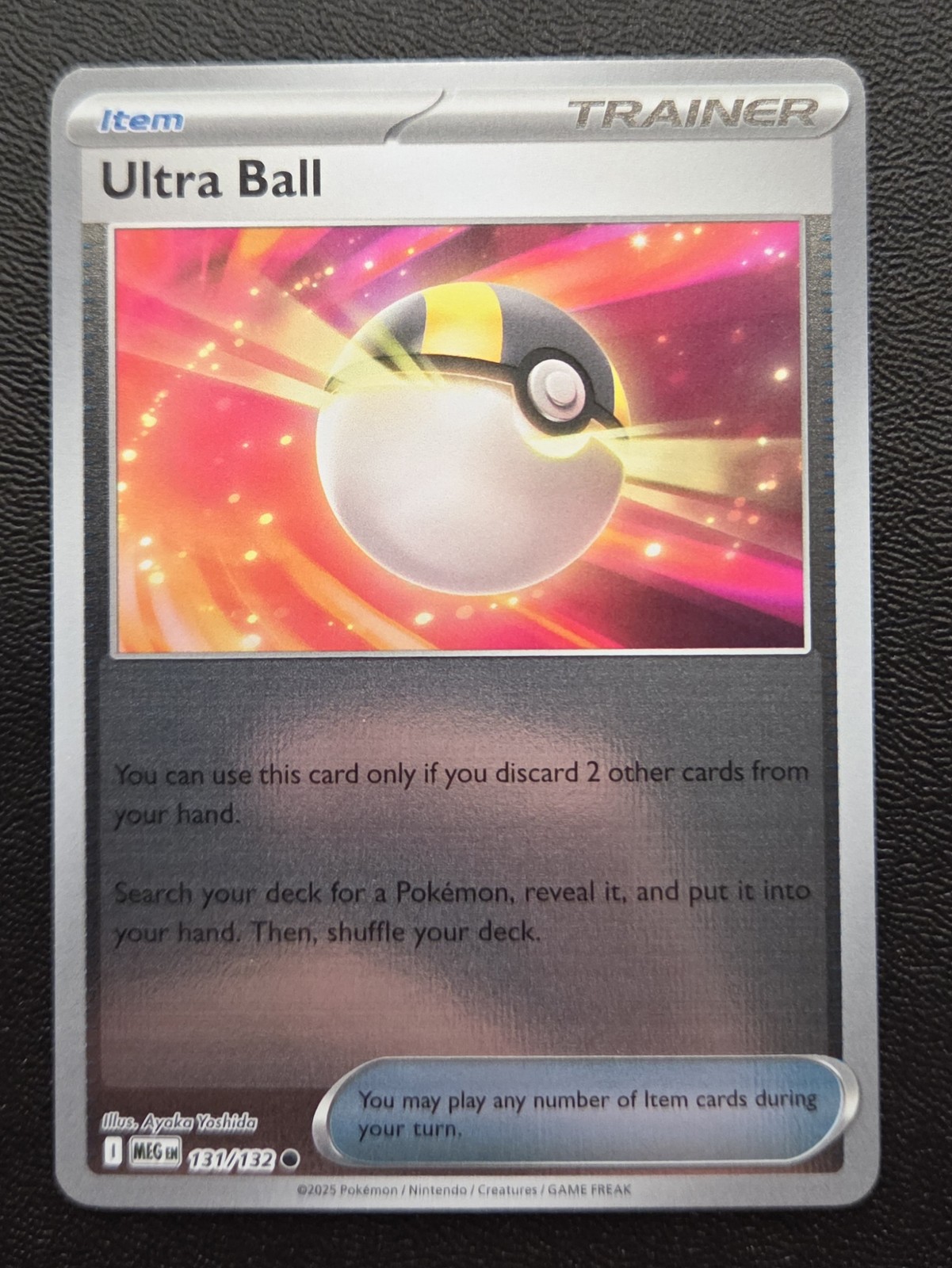 ULTRA BALL COMMON ME01 MEGA EVOLUTION 131/132 NM