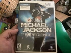 Michael Jackson the Experience - Nintendo Wii Tested Works Disc & Manual