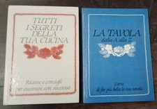 TUTTI I SEGRETI DELLA TUA CUCINA, LA TAVOLA DALLA A ALLA Z - 2 VOLUMI    R