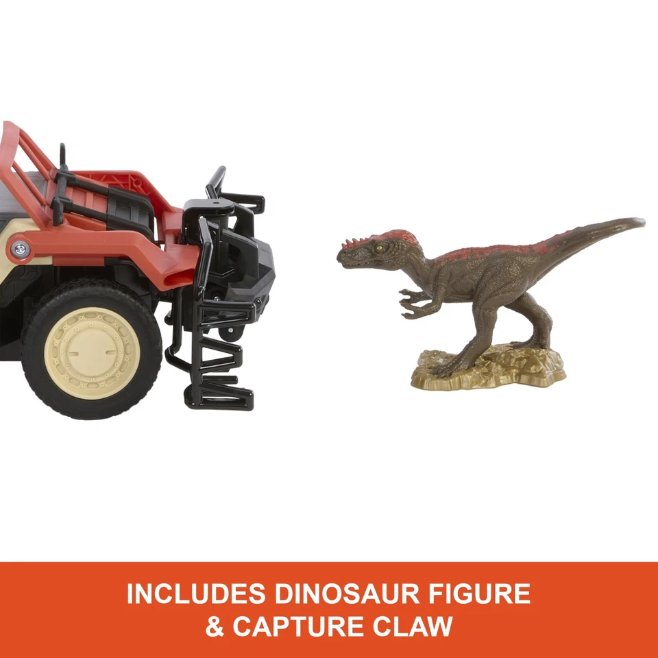 Matchbox RC Jurassic World Toy Truck, Remote-Control Battery-Operated Vehicle... - Image 4 of 4