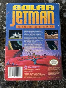 Solar Jetman (Nintendo NES, 1990) COMPLETO PROBADO CIB &iexcl;BONITO!!
