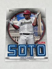 2021 Topps Baseball Soto Highlights - Juan Soto - Washington Nationals