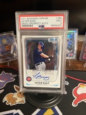 2011 Bowman chrome  Autograph Javier Báez #BCAP-JBA (AU, RC)