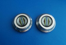 Benotto aluminum pedals dust caps fit campagnolo super record gipiemme vintage