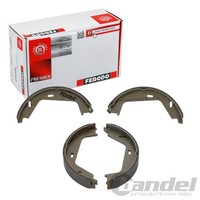 Ferodo Bremsbackensatz Feststellbremse 178Mm Passend FüR Volvo C70 S60 S80 V70 X